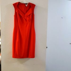 Ladies Dress, size 8, red